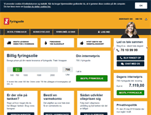 Tablet Screenshot of fyringsolie.dk
